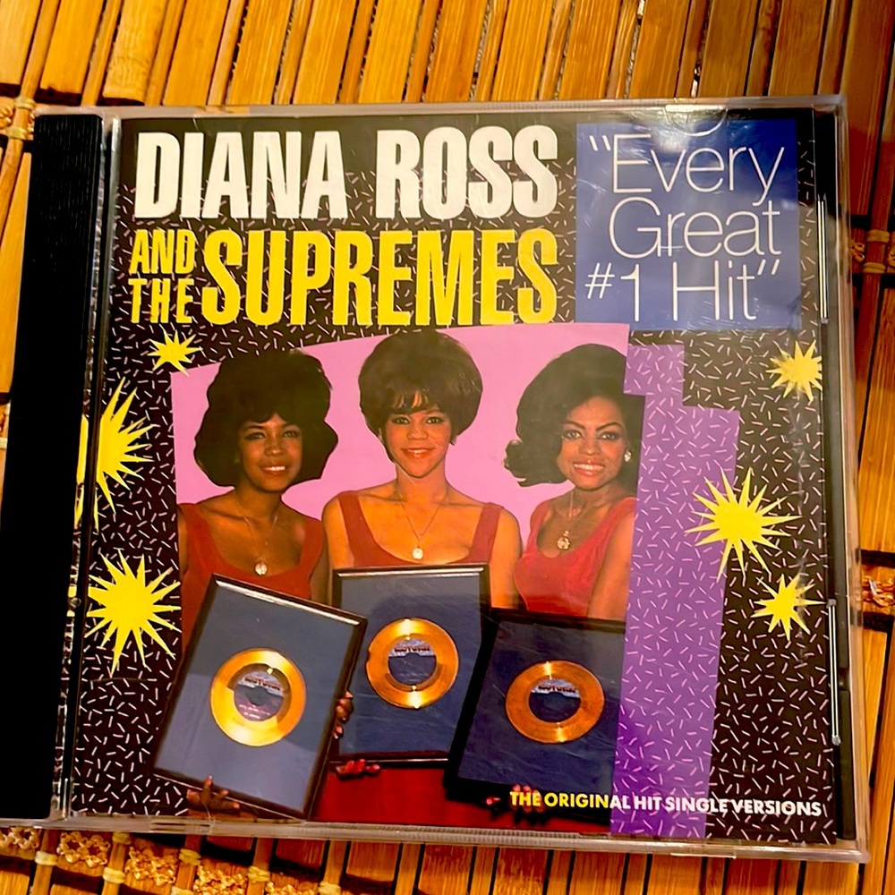 Diana Ross and the supremes “every great hit #1 hit” cd 1987 Motown
